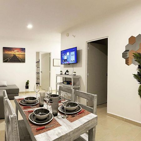 Angels Beach Condo Con Piscina, Parking Y Parque 普拉亚卡门 外观 照片